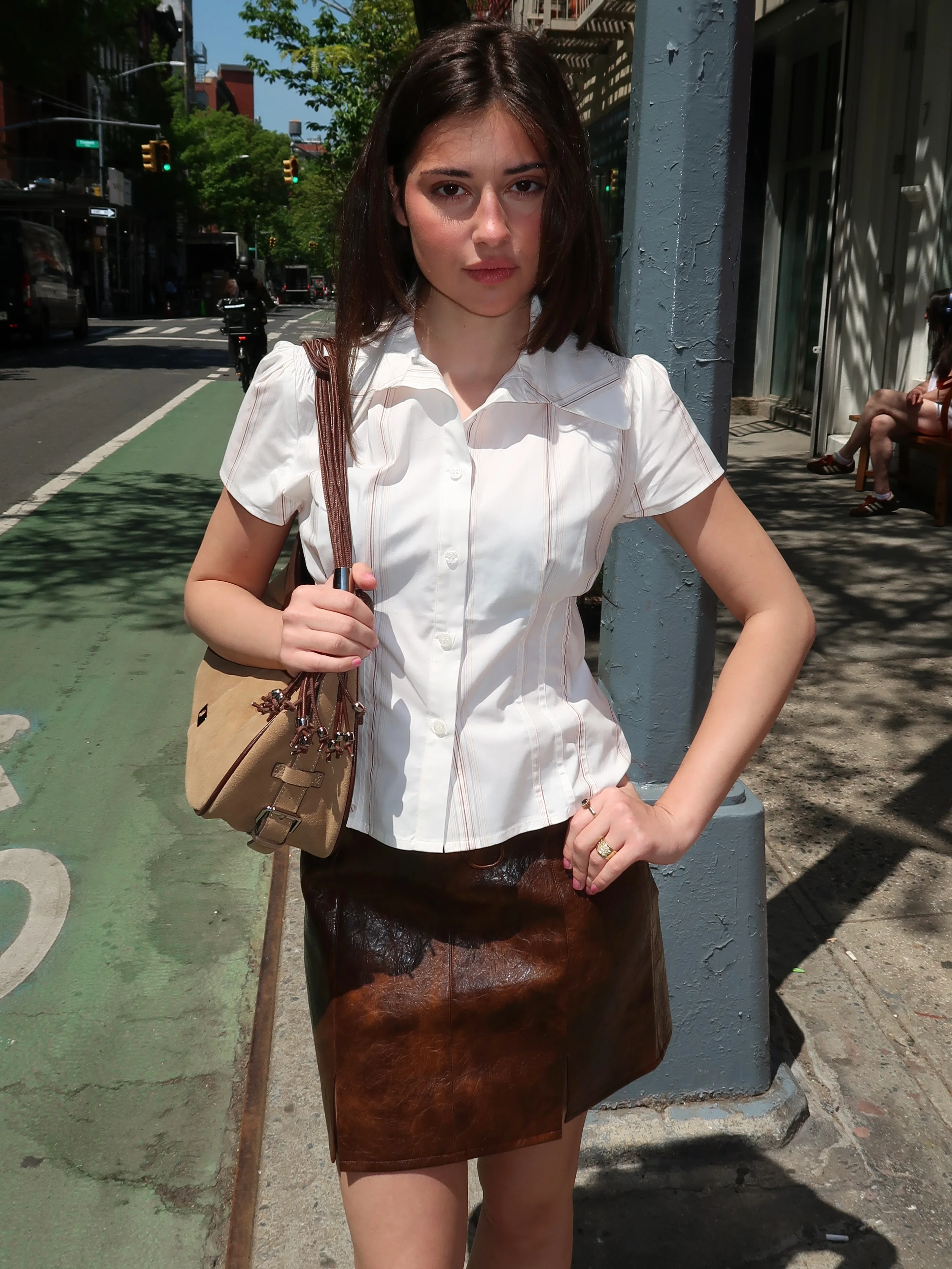 Arlie White Short Sleeve Shirt - Image 2
