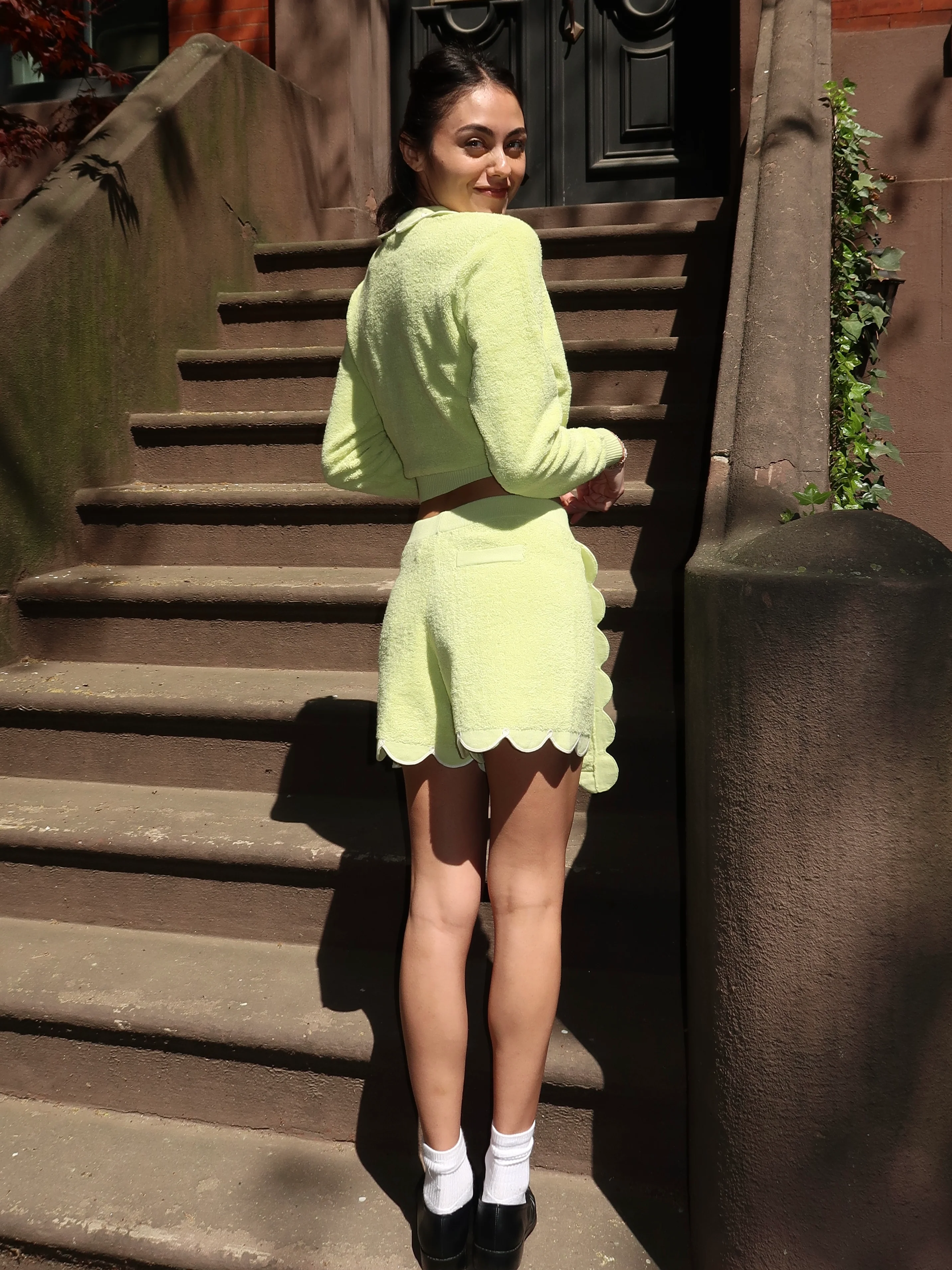 Cupcake Skort in Limeade - Image 3