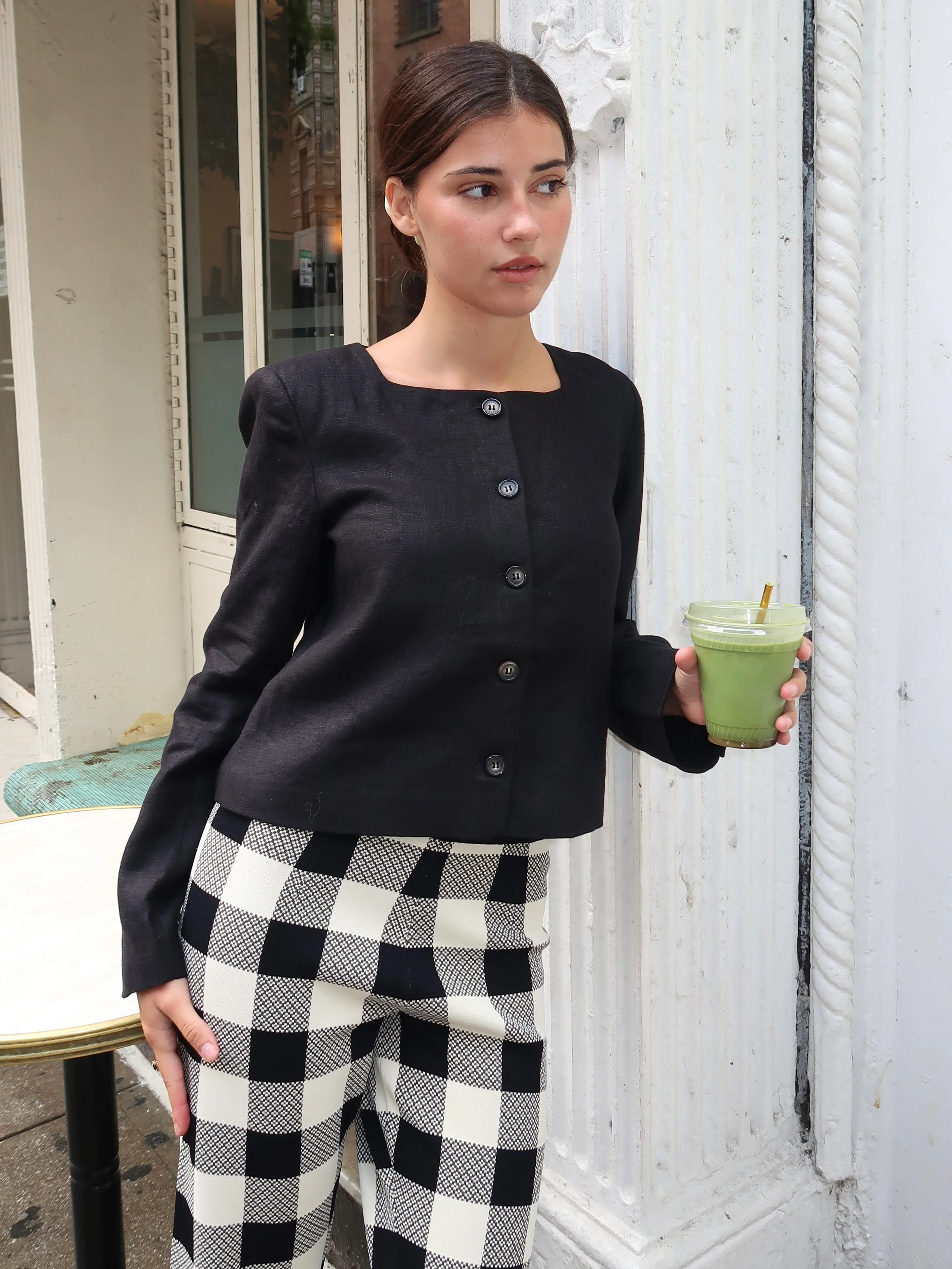 Emma Jacket in Black - Image 2