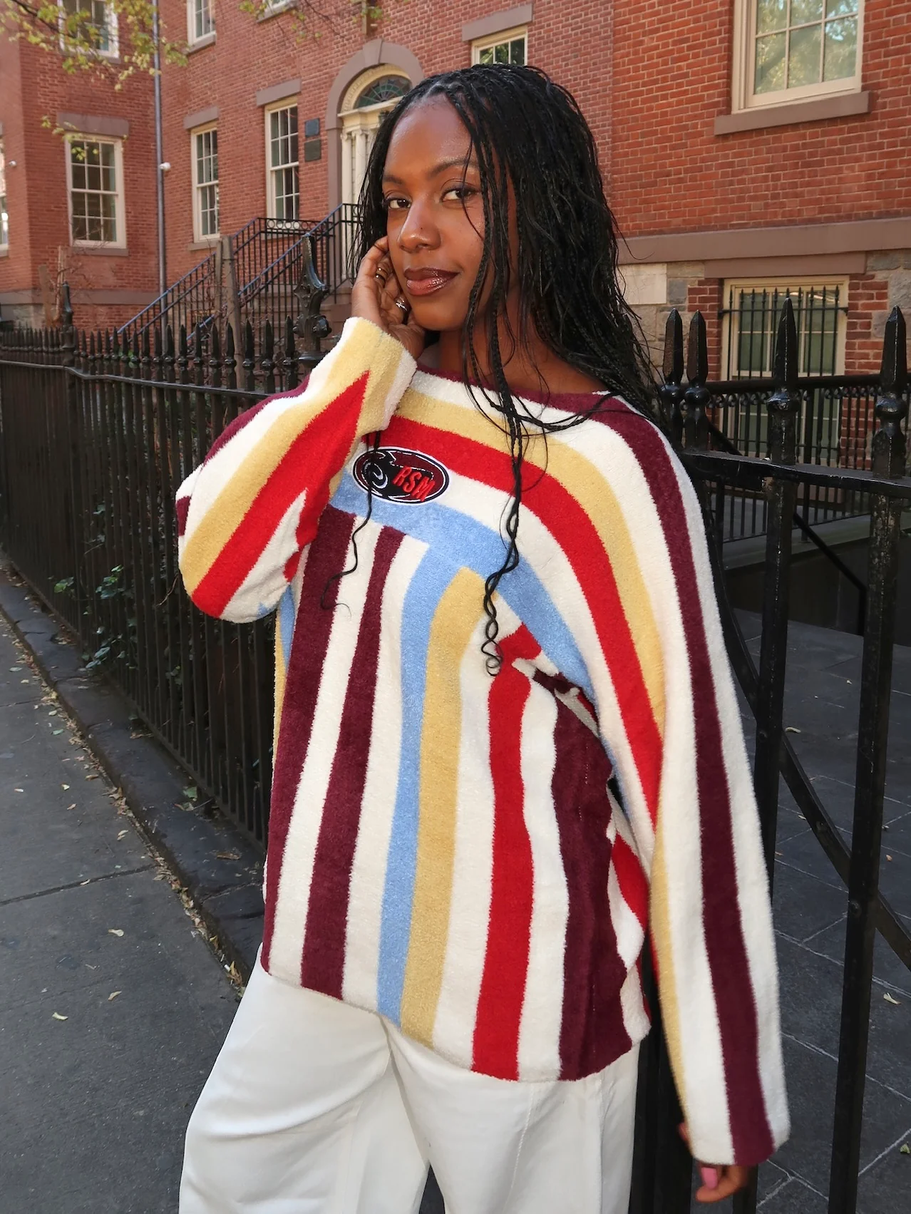 HenleyRS Pullover in Multi - Image 2