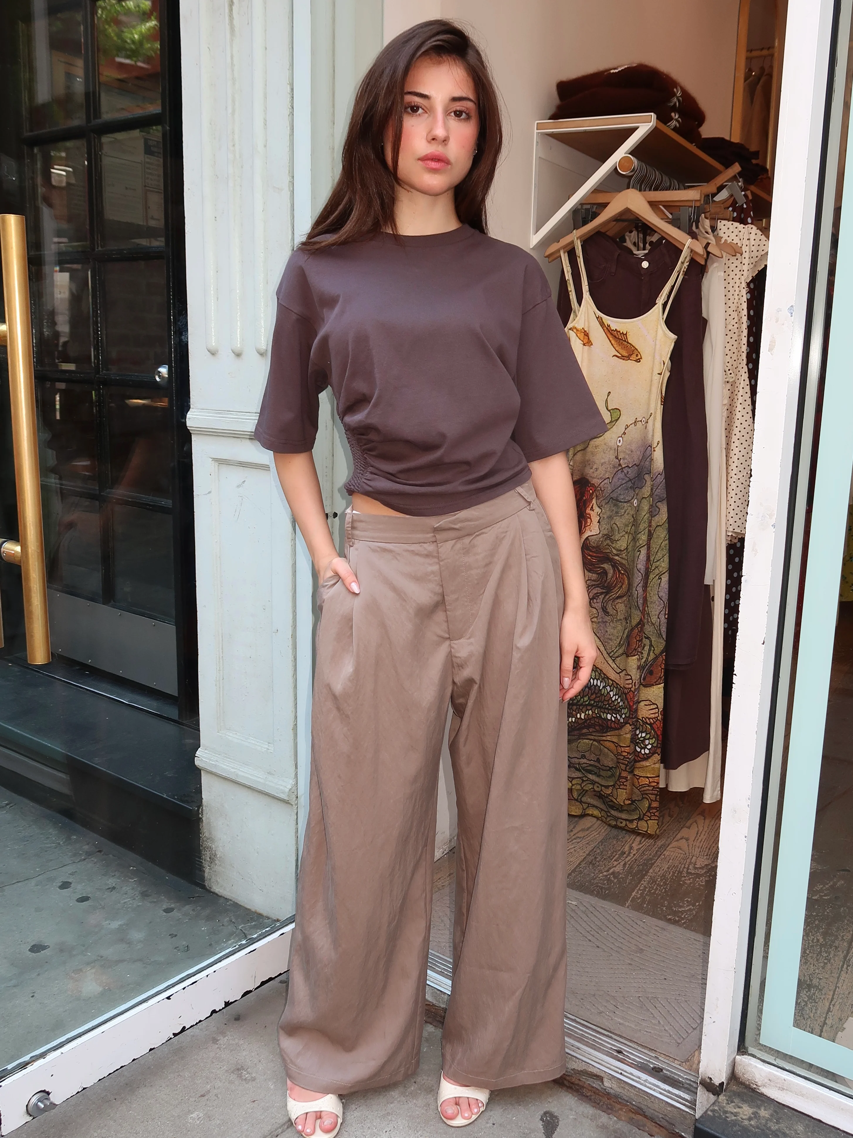 Leena Trousers in Olive