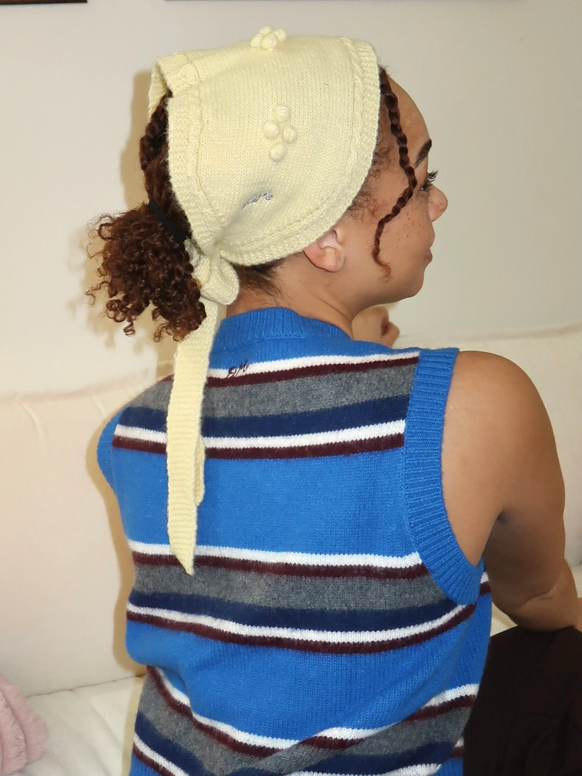 Mini Bonnet in Butter - Image 4