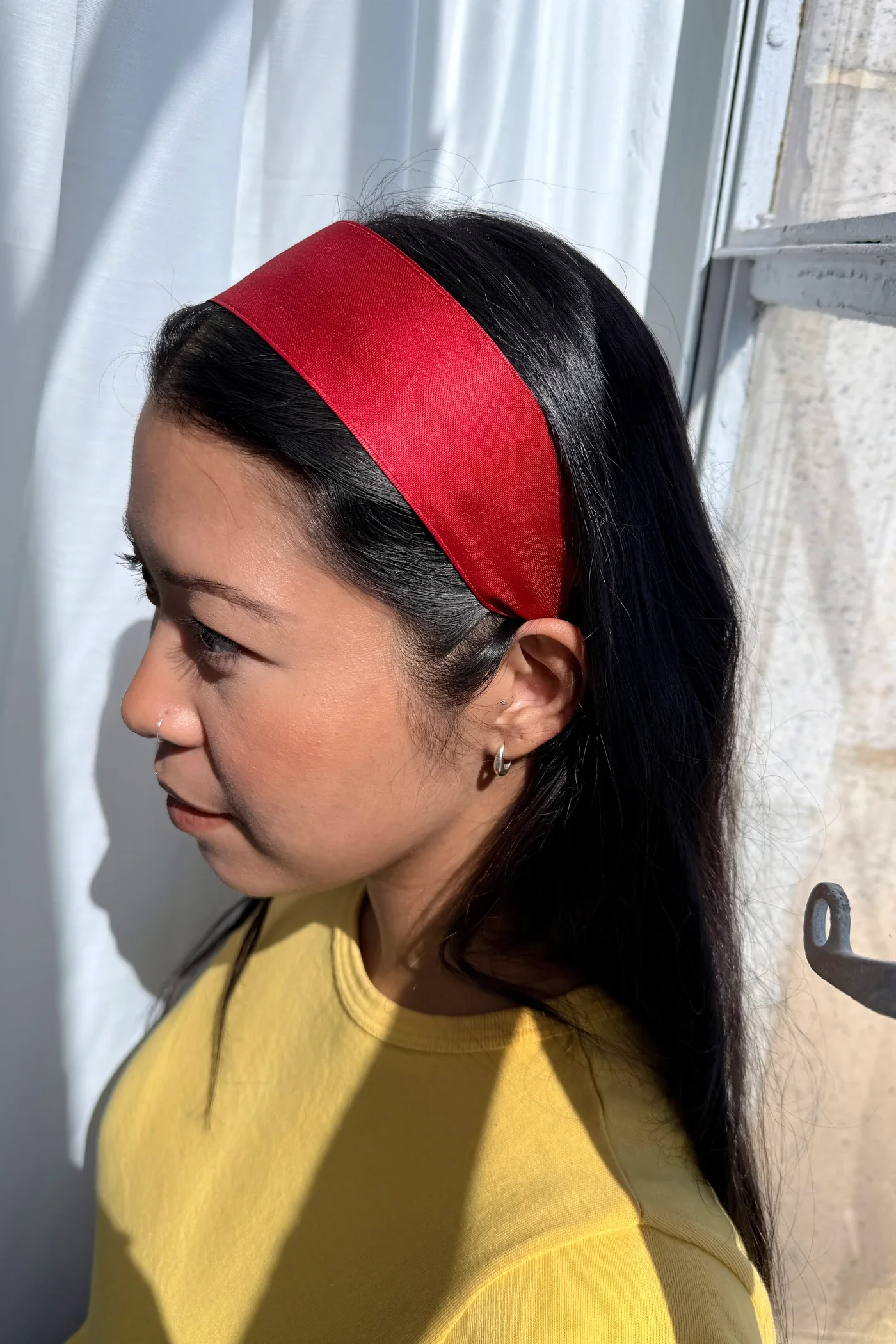 Olivia Headband in Cherry - Image 4