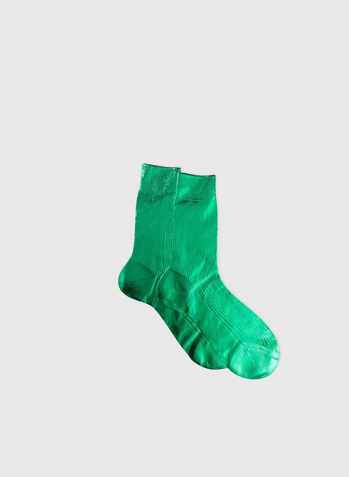 One Ribbed Laminated in Emerald