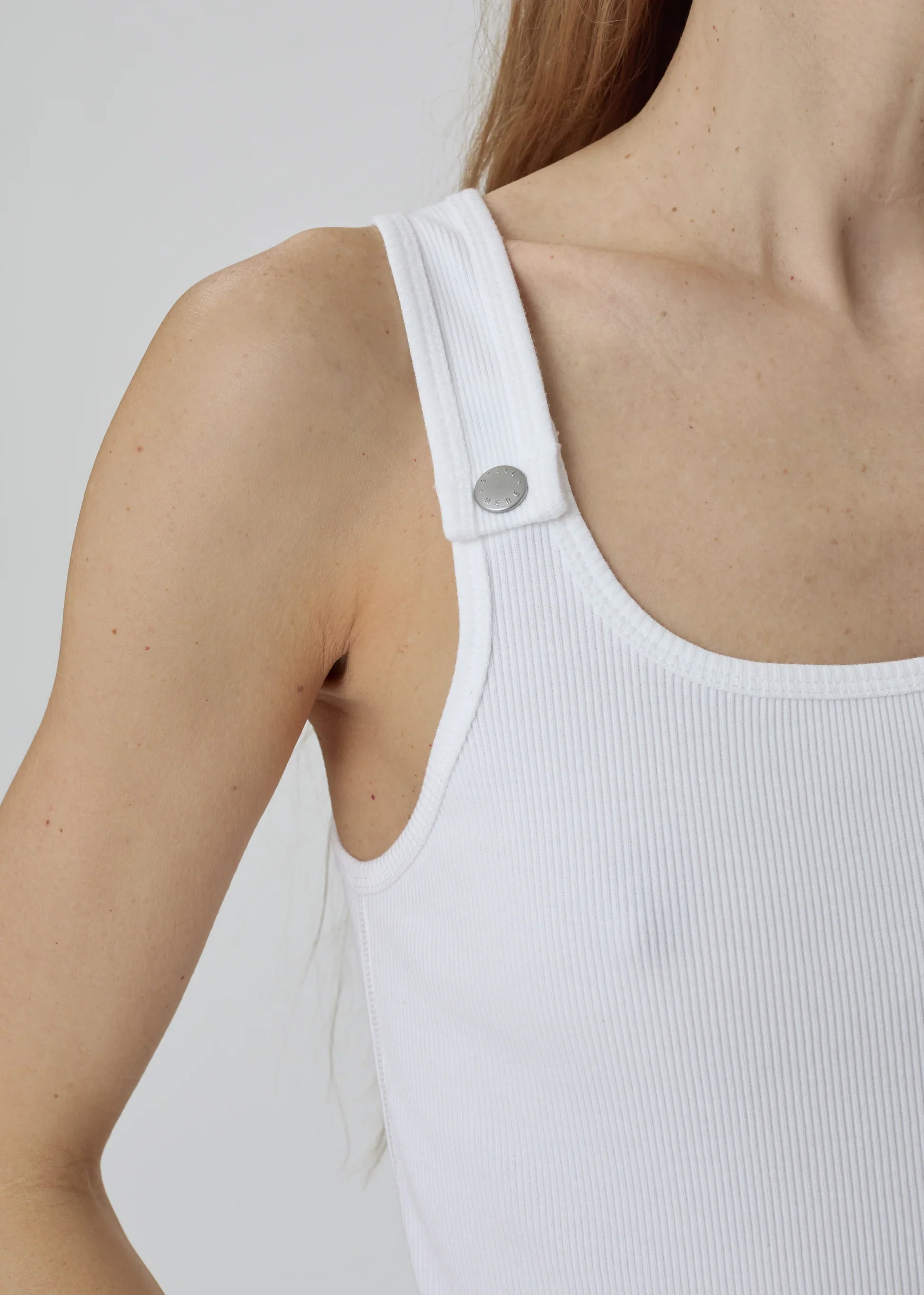 Snap Tank in Milk - Image 2